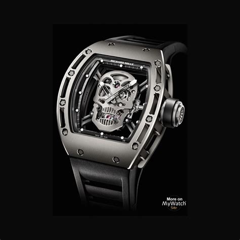 richard mille rm 052 skull titanium